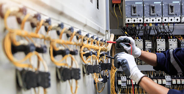 Professional Electrician technician working in Spring Lake, NJ